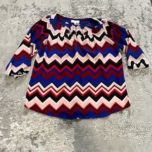 Chevron blouse